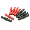 TKDMR 10pcs Insulated 4mm Banana Jack Female to Female Socket