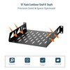 Tecmojo 1U Rack Shelf, 10 inch Universal Rack Mount Shelf,