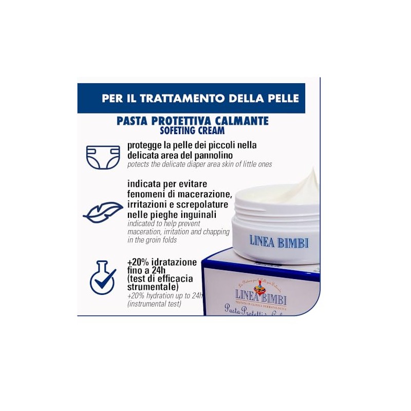 Helan - Linea BIMBI Pasta Protectora Calmante 100 g