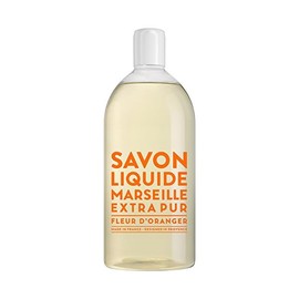 Compagnie de Provence Savon de Marseille Extra Pure Liquid Soap - Orange Blossom - 33.8 fl oz Plastic Bottle Refill