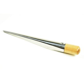 MARINE CITY Wood Handle Stainless Steel Splicing FID Spike for Rope (Large)