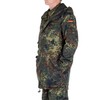 Original German Army Field Jacket Parka Military Issue Hooded Flecktarn