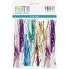 Unique 93429 Noisemaker Party Blowers-Assorted Foil Colours-Pack of 8