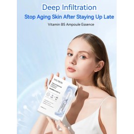Caja 28 Ampolletas Hialuronico B5 Antiarrugas Dermapen Todo Tipo De Piel Día/noche