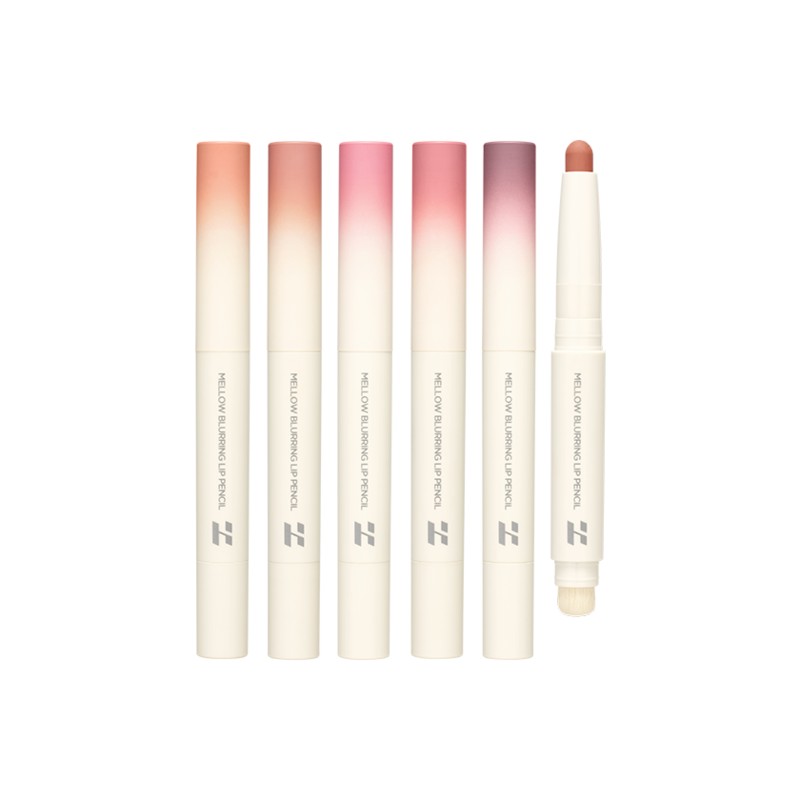 Holika Holika [홀리카홀리카]멜로우 블러링 립 펜슬 [01 밀키번] [Holika Holika]