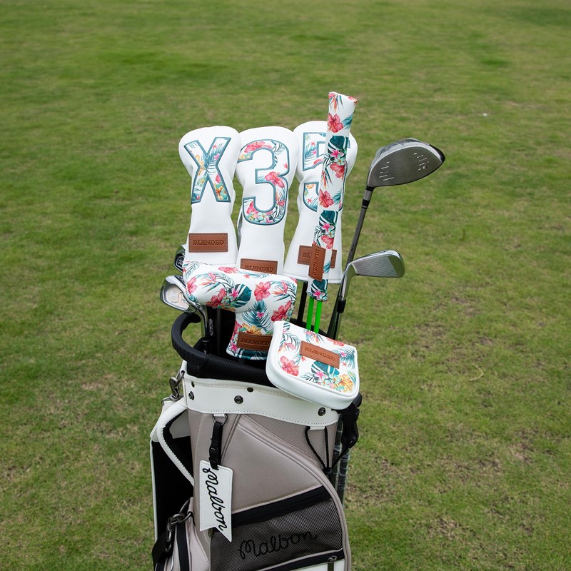 BAIRBRE Golf Alignment Stick Cover Premium Leather Perfect Cover for