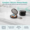 Rovelin 3 Pack Small Pill Box, Mini Pill Case Travel