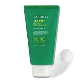 Labiotte Tea Tree Calming Cleansing Foam 150ml / 라비오뜨 티트리 카밍 클렌징 폼 150ml