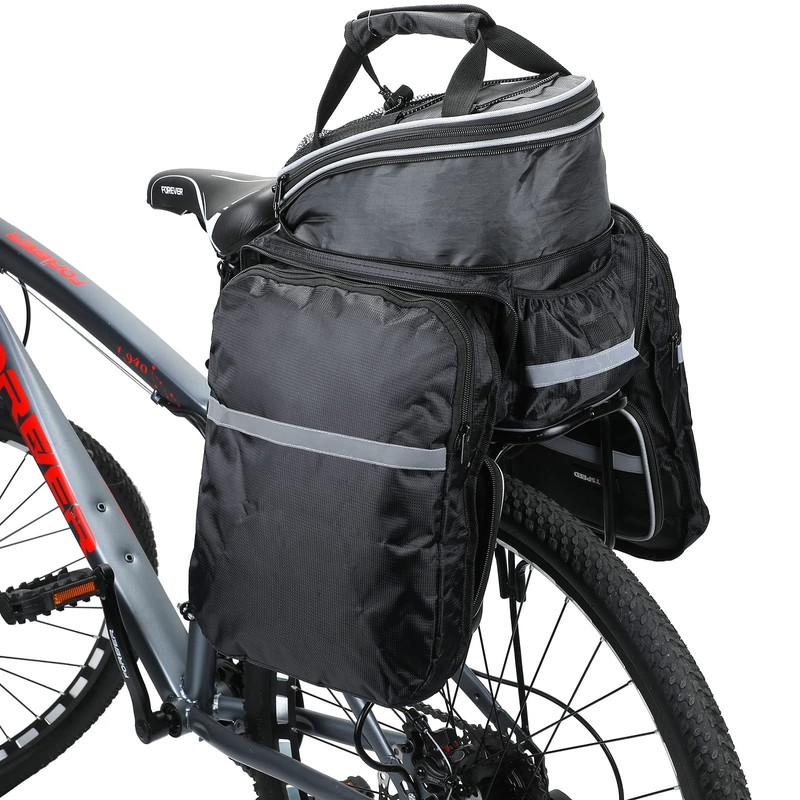 BAIGIO Bike Pannier Bag Waterproof Bicycle Rear Seat Trunk Panniers