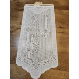 American Crafts Decorative Wall Hanging Lace % Polyester MERRY CHRISTMAS New
