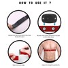 ANCLLO Adjustable Heart Rate Monitor Chest Strap Replacement for Polar