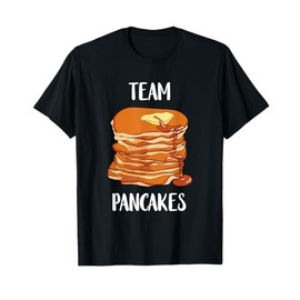 Team Pancakes Sweet Food Squad Breakfast Crew Waffle Gang T-Shirt