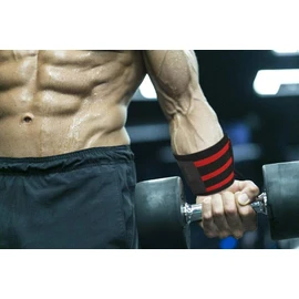 OZSTOCK® Gym Training Wrist Weight Lifting Support Bar Straps Wraps Bodybuilding Gloves