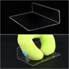 L형 투명 아크릴 칸막이 중형 디피용진열 (WFJLR8N) L-Shaped Transparent Acrylic Partition Medium Display Stand (WFJLR8N)