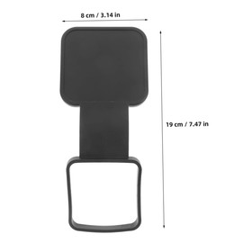 ABOOFAN 2pcs Rubber Trailer Hook Cover for Off Road Vehicles Flexible Hitch Receiver Cap Easy Install Removal Compatible with Trucks Suvs and Cars