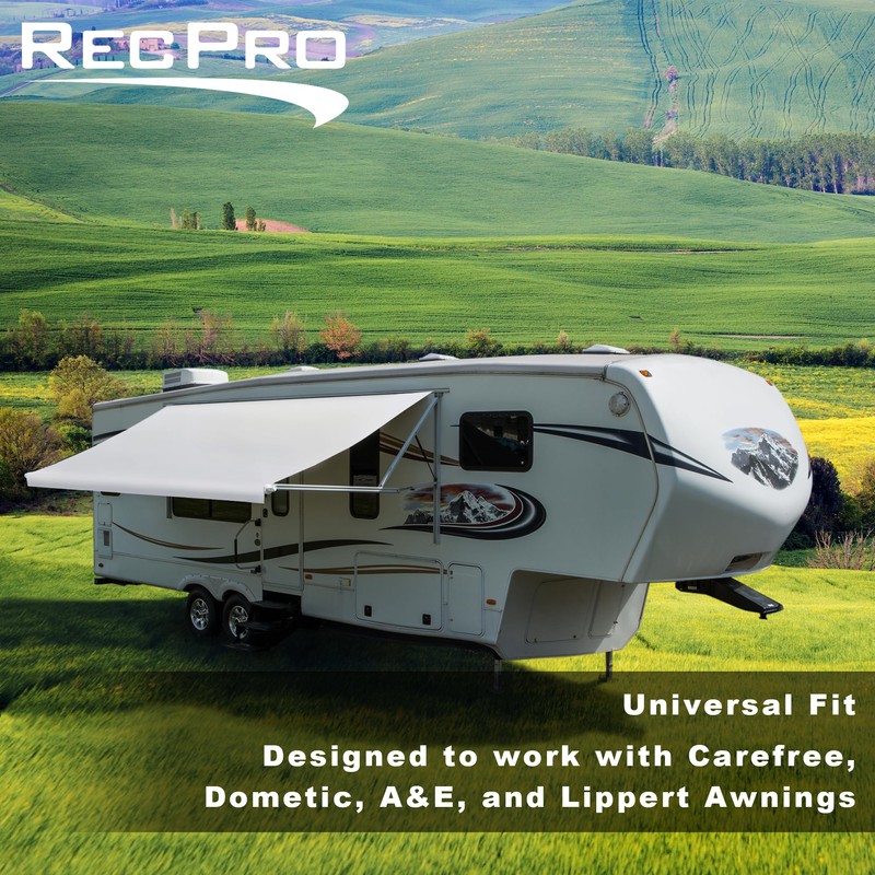 RecPro RV Awning Fabric Replacement | Universal Fit | 8-22ft