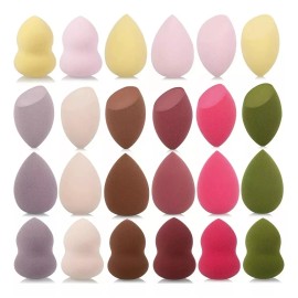 RIVERSOFY Esponjas Maquillaje Mayoreo Para Difuminar 10 Pzas