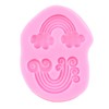 MIYAHOUSE - Moldes de silicona de unicornio: arco iris, orejas