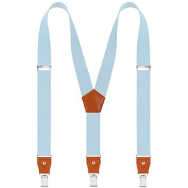 EOAYONY Suspenders for Men Adjustable Heavy Duty with Strong Clips
