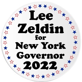 Lee Zeldin for New York Governor 2022-3 Pack Circle Stickers 3" x 3" -Election
