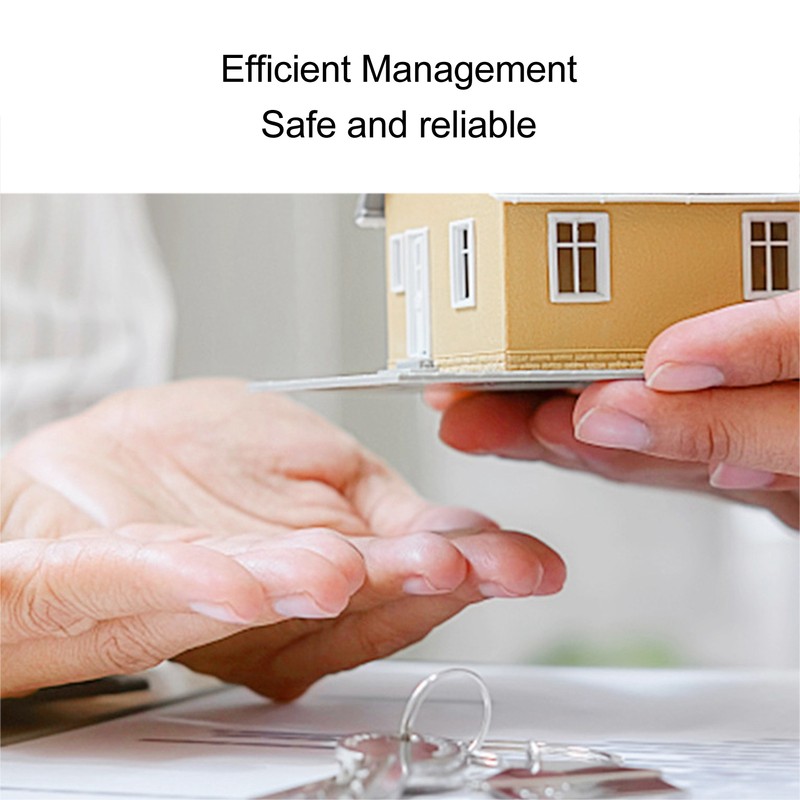 Wall Mounted Key Lock Box Resettable Code Safe Portable Combination