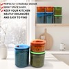 AKOBEARLA Airtight Food Storage Containers BPA-Free Stackable Air Tight Kitchen