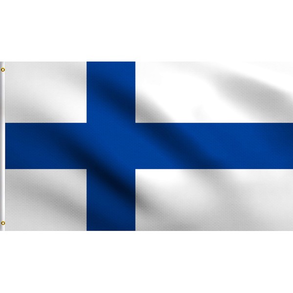 DMSE Finland Finnish Finn National Flag 2X3 Ft Foot 100%