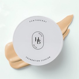 Heave Blue Heve Blue Pentaberry Panthenol Repair Glow Foundation Cushion, No. 22-23 Beige, 1 piece / 헤브블루 펜타베리 판테놀 리페어 글로우 파운데이션 쿠션, 22-23호 베이지, 1개