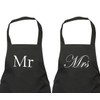 60 Second Makeover Limited Couples Mr and Mrs Black Apron