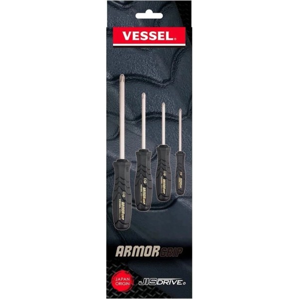 Branded Premium JIS 4 JIS Screwdriver Set Japanese Industrial Standard