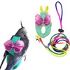 CELONROMF Bird Diaper Harness and Leash Set Parrot Flight Suit