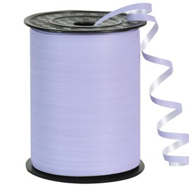 TONIFUL TONIFUL 500 Yards Curling Ribbon-Balloon Ribbon-Balloon String for Art&Craft Decor,Gift Wrapping,Ribbons and Bows for Christmas New Year Birthday Gifts Graduation Supplies (Pastel Purple)