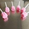 Munkcare Disposable Oral Swabstick Oral Care Foam Swabs, Individually Wrapped,