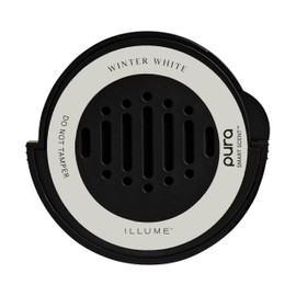Pura & ILLUME Car Scent Refill - Fragrance for Pura Car Diffuser - Clean & Safe Luxury Diffuser Scent - Long-Lasting Fragrance for 30 Days of Aroma - Must-Have for Car - Winter White