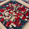 , Custom 4-Layer American Mahjong Set, Engraved & Painted Tiles,