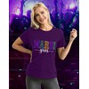 LBP Mardi Gras Shirt for Women Happy Mardi Gras Day