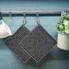Eiyye Thick Crocheted Pot Holders, Handmade Hot Pads Crocheted Trivets