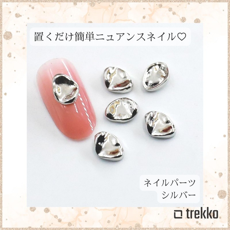 trekko Nail Parts Metal Parts Nail Studs Nuance Nail Parts