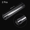 Recogwood Acrylic Pipe Clear Rigid Round Tube 51mm ID 55mm