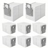 USBOO 8 Pack Dust Bags for Roborock Q Revo, QV