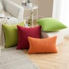 MIULEE Granular Cushion Cover, Pineapple, Soft Plain Decorative Square Cushion