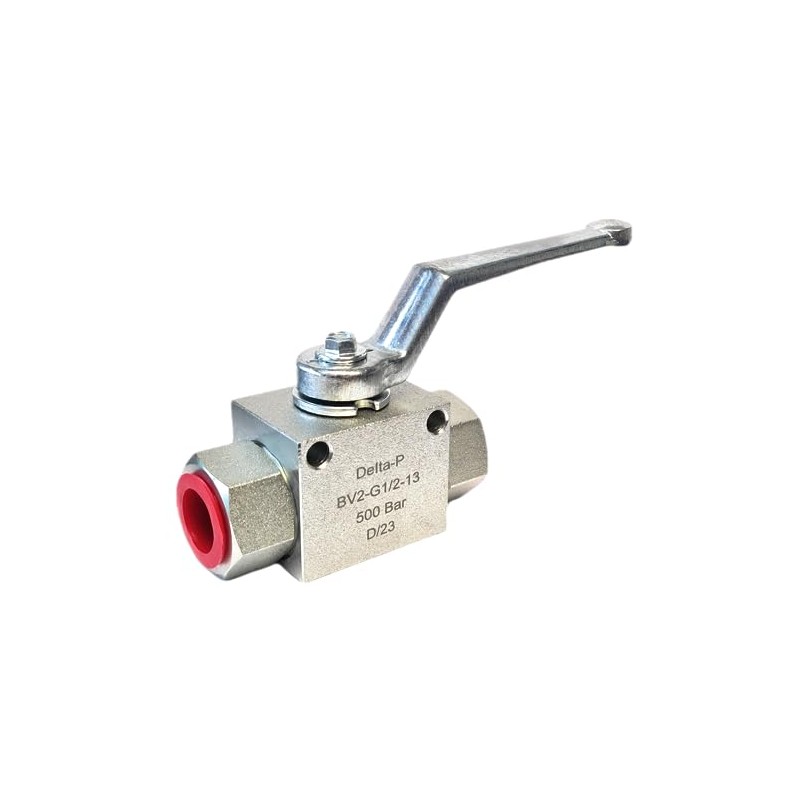 2 Way Hydraulic Ball Valves with Mounting Holes - 500