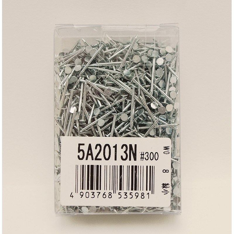 Wakaisangyo WAKAI Unichrome Flat Head Nails, 0.8 x 0.5 inches