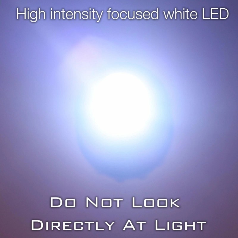 Generic Compound Bow Sight Light White LED 3-Levels Adjustable 3/8-32