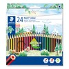 STAEDTLER 185 C24 Noris Colour Colouring Pencils - 24 Assorted