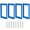 4pcs Electrical Box Extenders, 1/4" Receptacle Outlet Box Extenders Single
