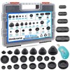 Hmknana 233Pcs Rubber Grommet Kit 4 Styles Closed Firewall Grommet
