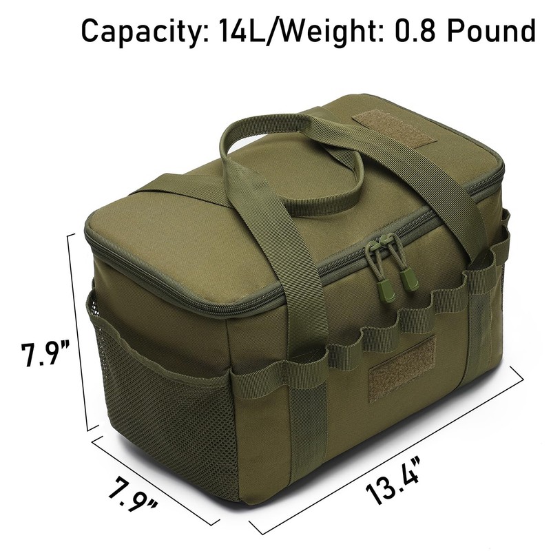 Tactical Camping Storage Bag 14L Tactical Utility Tote Bag Camping
