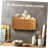iplusmile Wall Storage Basket Capacity Hanging Basket for Fruits Veggies