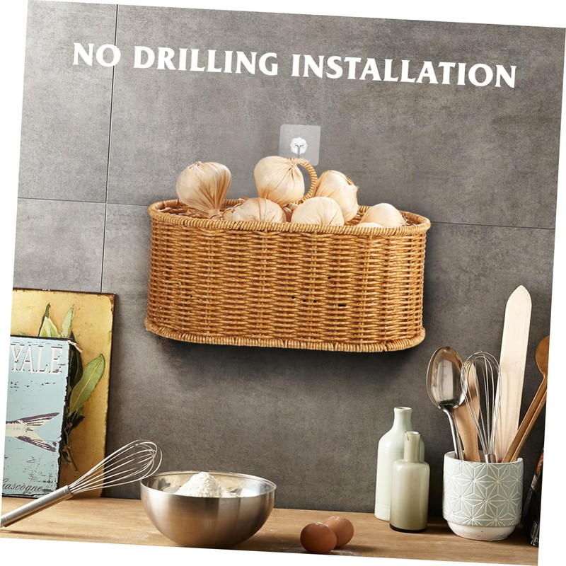iplusmile Wall Storage Basket Capacity Hanging Basket for Fruits Veggies